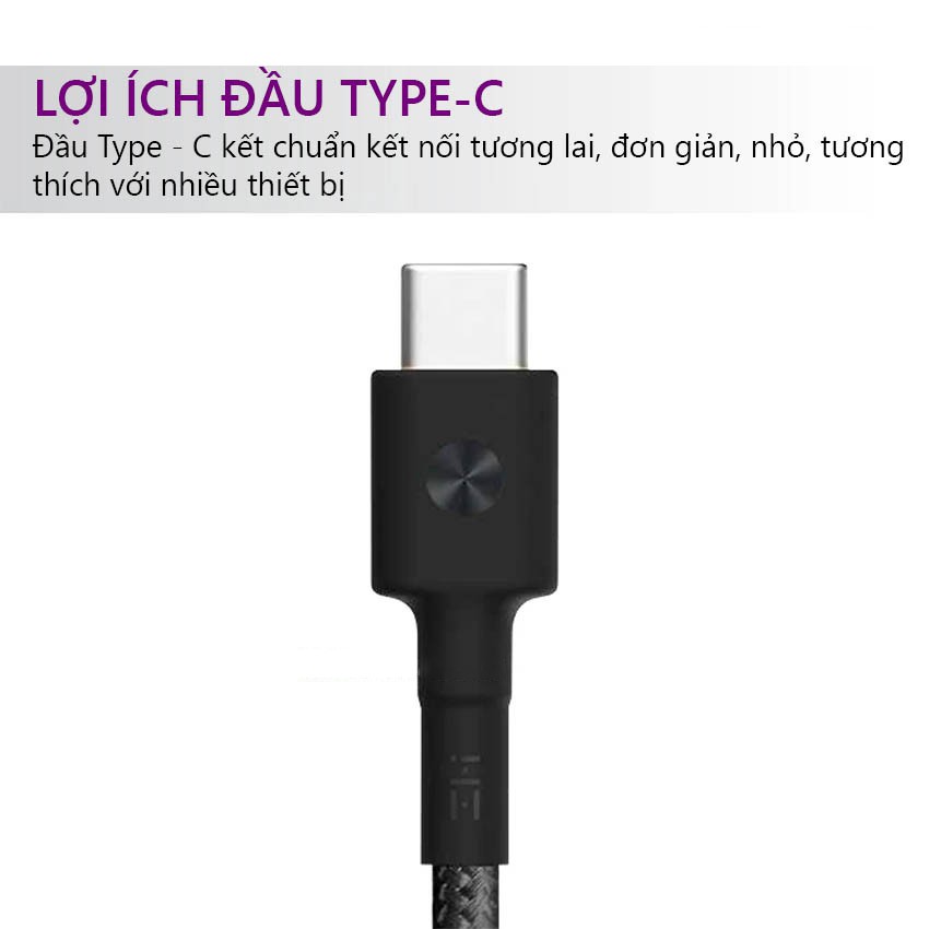 Cáp sạc nhanh PD Lightning AL872 / AL873K Dài 0.3m / 1m chuẩn MFI type C to Lightning ZMI sạc nhanh iphone