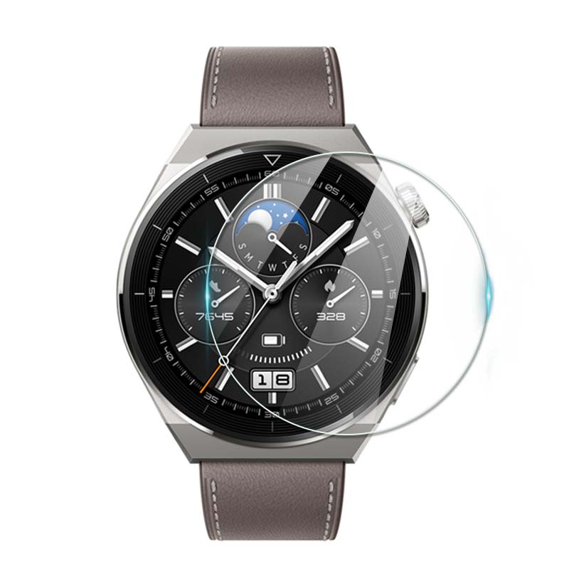 Kính Cường Lực 2.5D Bảo Vệ Màn Hình Đồng Hồ Thông Minh Huawei Watch GT 3 GT3 Pro 43mm 46mm