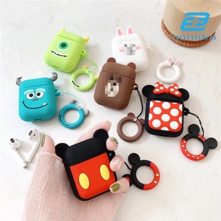 NEW INPODS Hộp Đựng Bảo Vệ Tai Nghe Airpods 2 Kèm Phụ Kiện