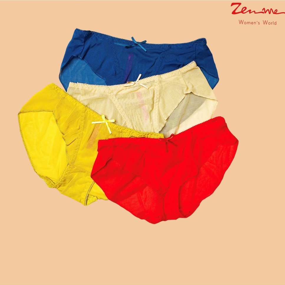 Quần lót nữ Zen Me thiết kế ren lưới xuyên thấu gợi cảm | BigBuy360 - bigbuy360.vn