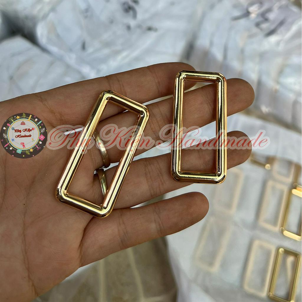 Khoen chữ nhật đúc 3.8cm vàng ( lọt lòng,18k/cái)