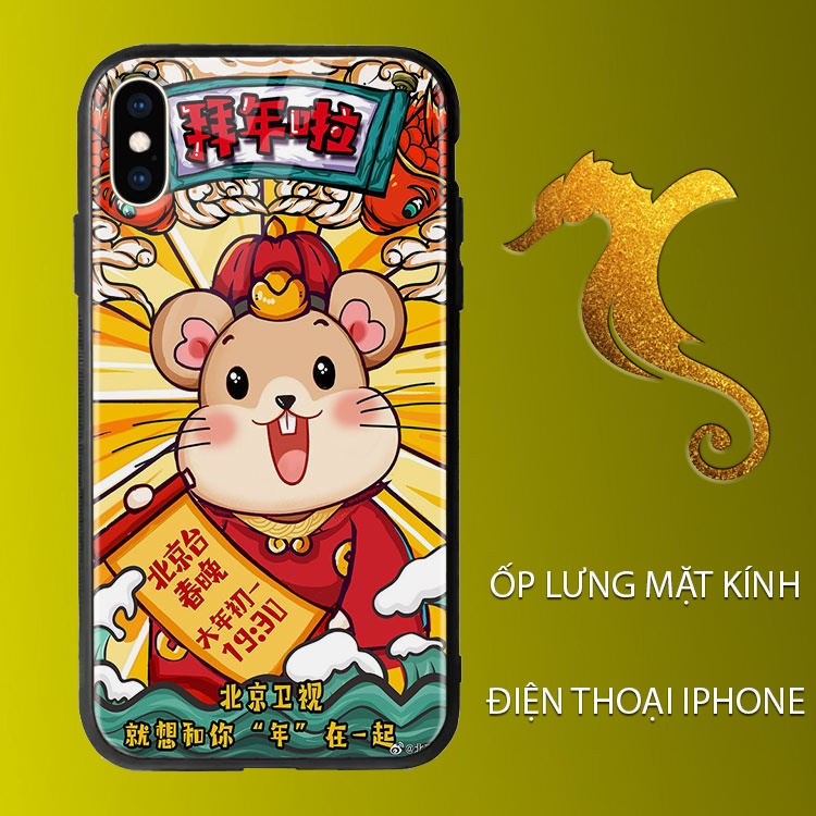 Ốp Đt Chống Bẩn Ip 5S Hình Tranh Trung Quốc Đáng Yêu SHOPVIAL.OFFICIAL Cho Iphone 6/6S/7/Plus/X