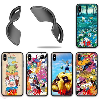 Ốp điện thoại in hình comic cartoon adventure time phone xs max xr x 8 plus 7 13 12 11 pro max - a187