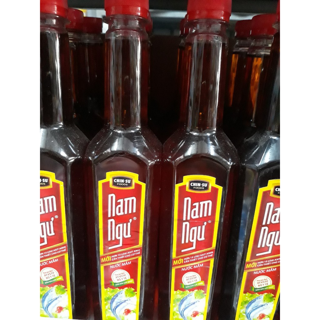 Nước Mắm Chinsu Nam Ngư Chai 500ml -750ml Được Làm Từ Cá Cơm Tươi Ngon Dùng Để Chấm hoặc Nấu Ăn
