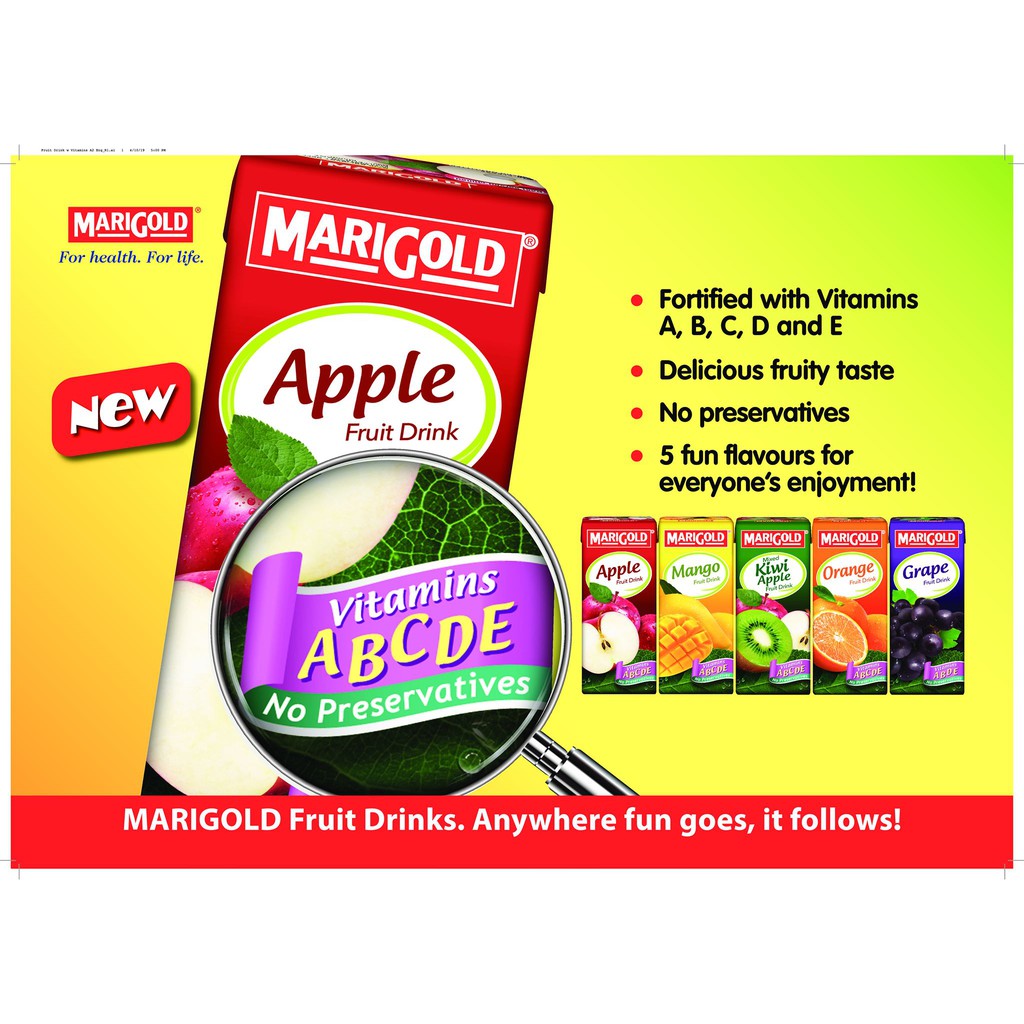 Nước ép trái cây Marigold Singapore đủ vị hộp 250ml | BigBuy360 - bigbuy360.vn