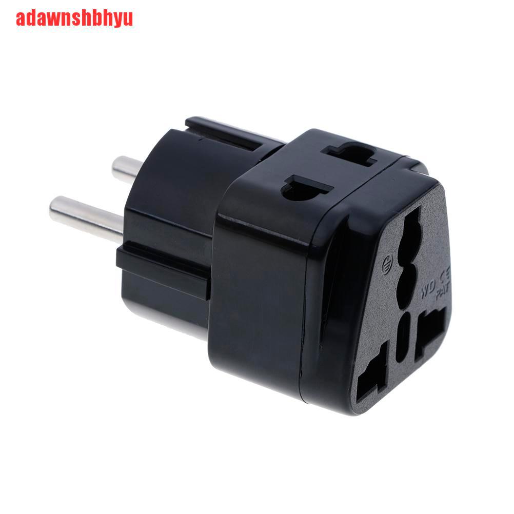 Phích Cắm Chuyển Đổi Từ 1 Sang 2 Cổng Cắm 5mm UK / US / EU / AU Chuyên Dụng