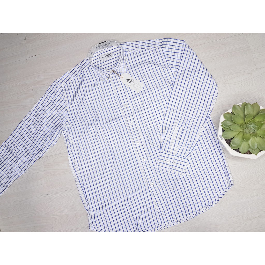 ÁO SƠ MI NAM TRUNG NIÊN DÀI TAY CHẤT VẢI COTTON MỀM MẠI CÓ SIZE LỚN TỪ 50kg - 85kg | BigBuy360 - bigbuy360.vn