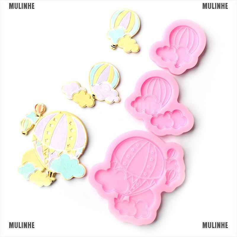 Khuôn silicone Tạo Hình Khinh Khí Cầu Làm Bánh DIY