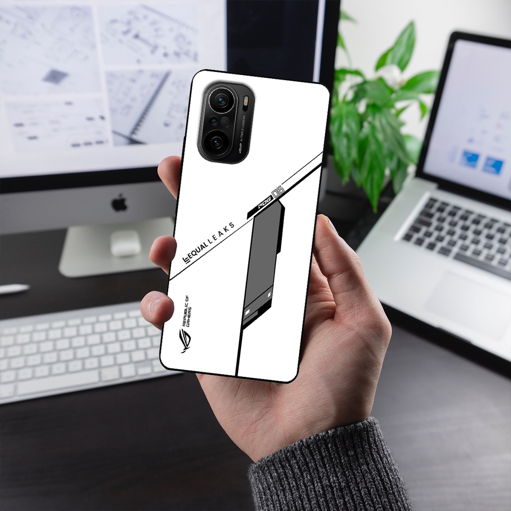 Ốp lưng điện thoại Redmi K40, K40 Pro, K40 Gaming, Poco F3 - Republic of Gamers, chất liệu kính cường lực