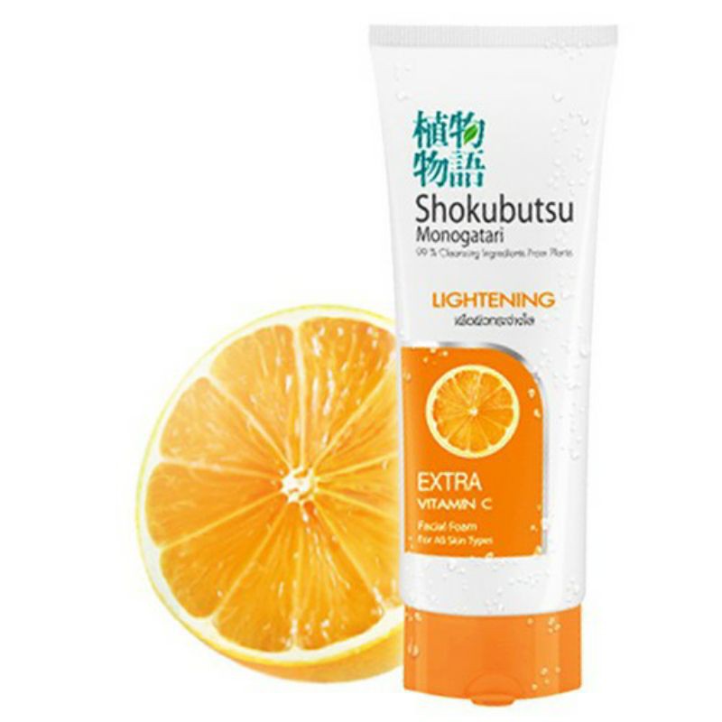 Sữa Rửa Mặt Shokubutsu Lightening – 100g