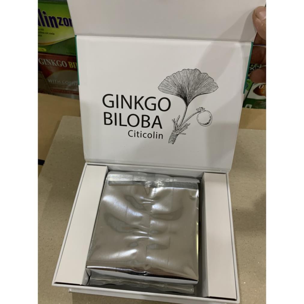 Viên bổ não Ginkgo biloba 120mg tăng cường trí nhớ tập trung trí tuệ