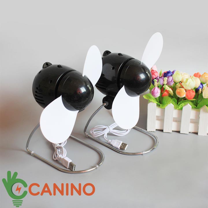 Quạt Con Cóc 🍀FREESHIP🍀 Quạt Con Cóc Mini Cắm Cổng USB Canino