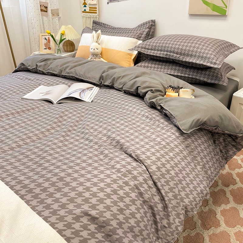 Thanh lý bộ chăn ga cotton poly 4 món