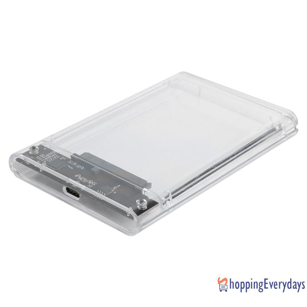 Hộp Đựng Ổ Cứng Ngoài Usb 3.1 Type-C 2.5 Inch Sata Hdd Ssd Ốp | BigBuy360 - bigbuy360.vn