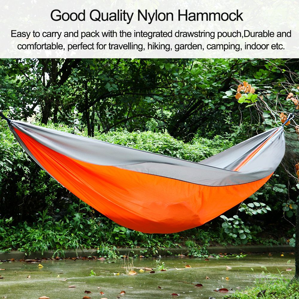 Set võng treo sử dụng khi đi cắm trại ngoài trời trọng lượng nhẹ bền bỉ