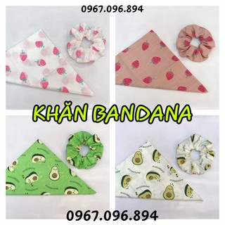 [ẢNH THẬT]KHĂN BANDANA HOT TREND 50x50