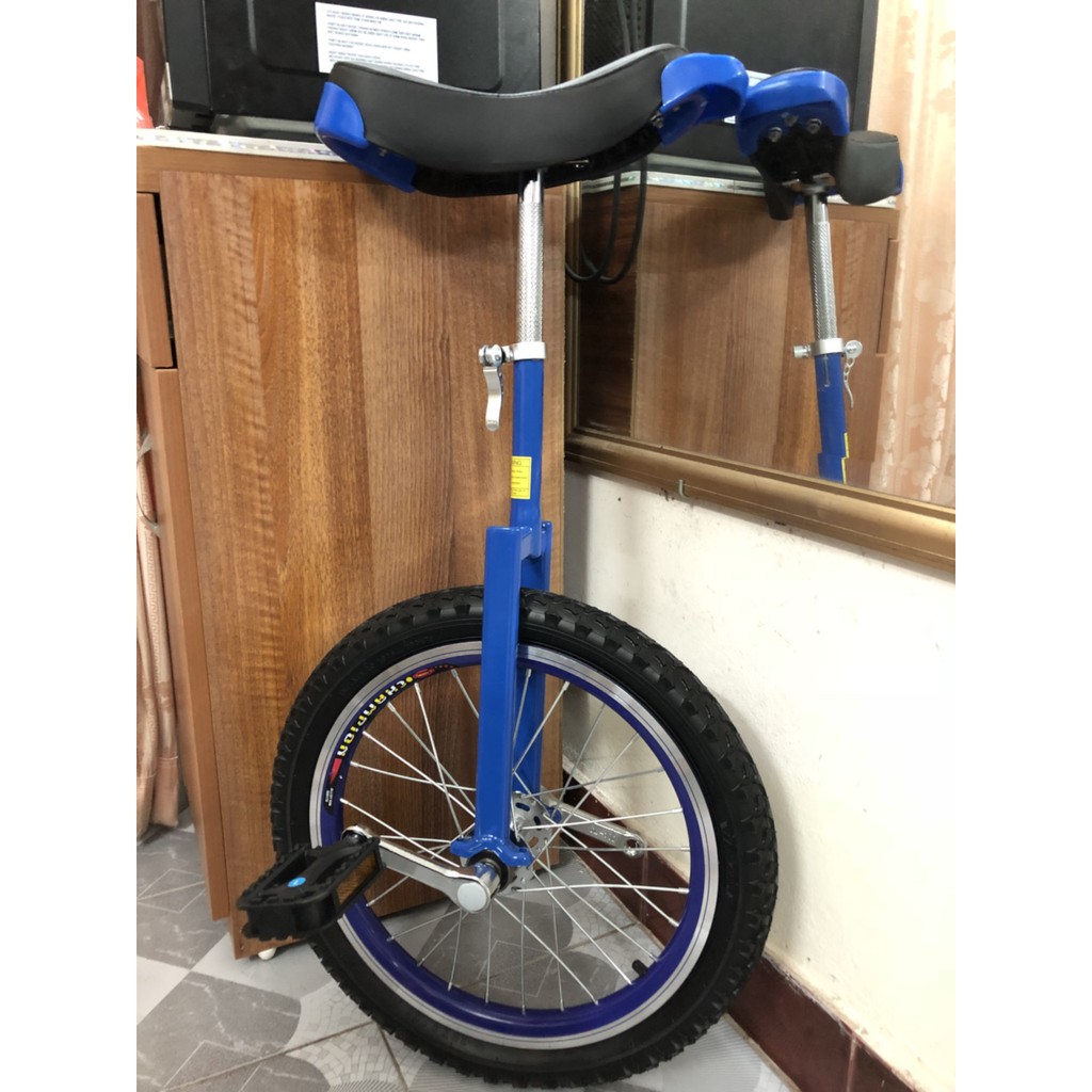Xe đạp 1 bánh 18 inch - Màu Xanh
