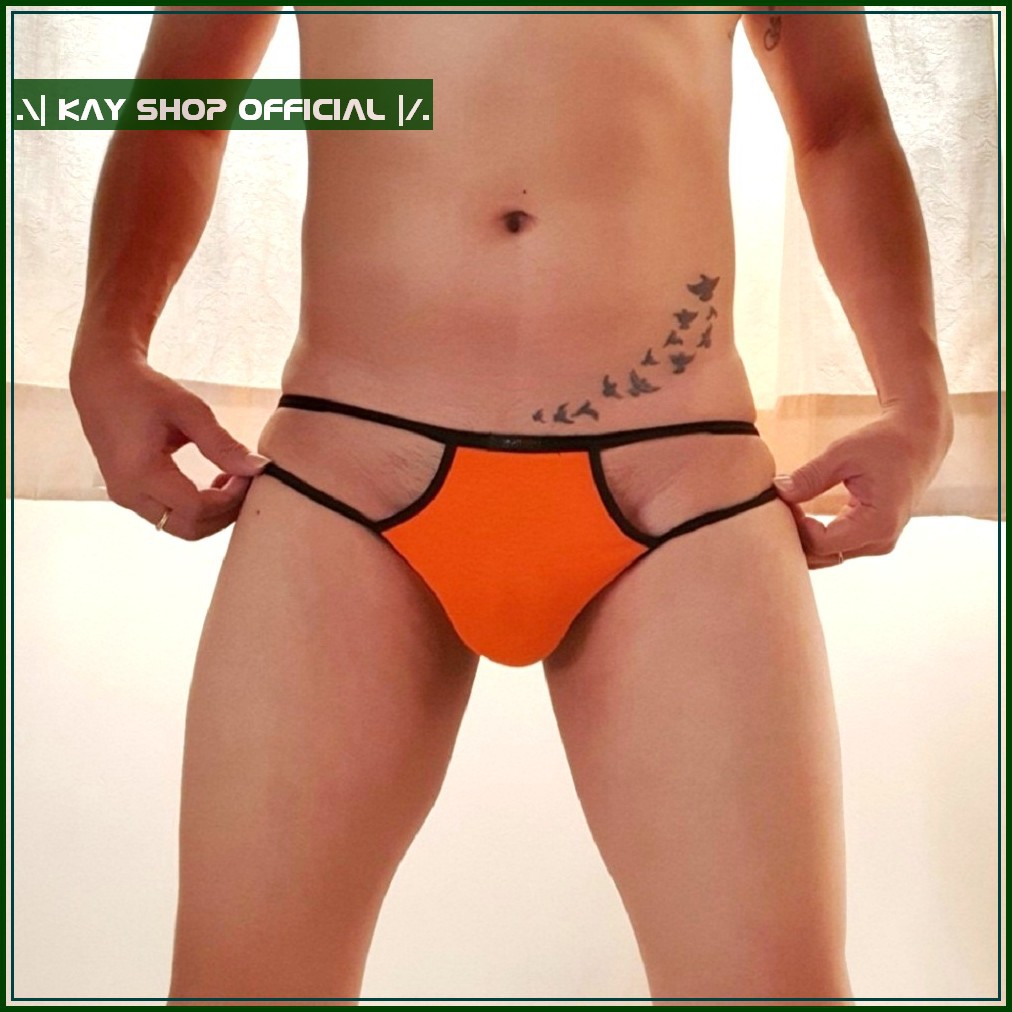 Quần lót nam sexy hở đùi phá cách độc đáo cho nam giới tự tin khoe mông căng tròn siêu đỉnh - Sịp nam