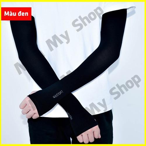 Găng Tay Dài Chống Nắng Nam Nữ Xỏ Ngón Thể Thao Let's Slim Man My Shop