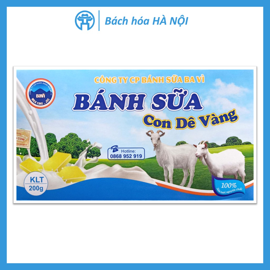 Bánh Sữa Ba Vì Con Dê Vàng 200g