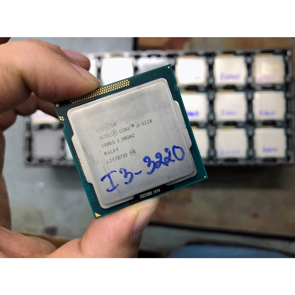 CPU core i3-3240/ I3-3220/ i3-2120/ i3-2100... socket 1155 bóc máy