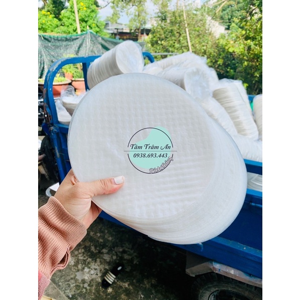 1kg Bánh tráng DÀY BỘT GẠO dùng phơi sương size 22