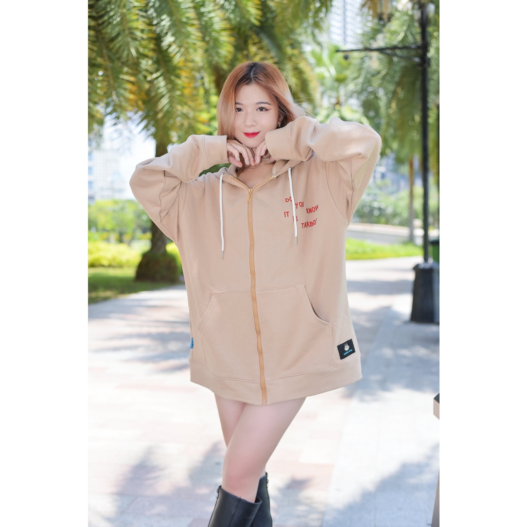 ÁO KHOÁC TARBO.CLUB - HOODEI ZIP DO YOU KNOW DÀNH CHO NAM NỮ - Nỉ LOCAL BRAND