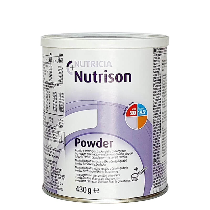 Sữa Bột Nutrison Powder dành cho bệnh nhân cần phục hồi nhanh, ăn uống kém và gặp vấn đề tiêu hóa 430g