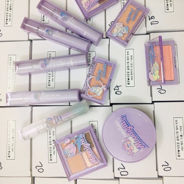 phấn má và cushion Rom&tic ( bộ sưu tập tím mộng mơ)