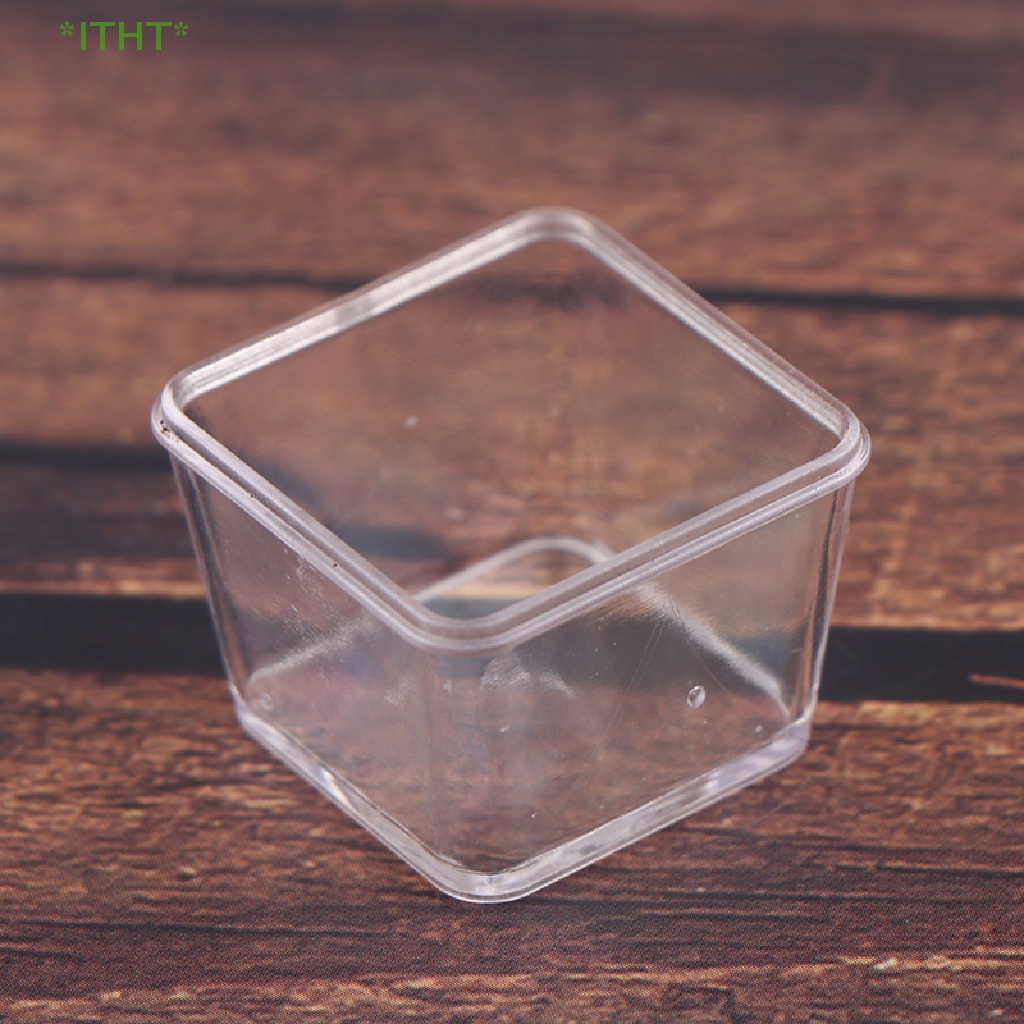 Set 4 Hộp Cơm Mini Tỉ Lệ 1 / 12 Dùng Để Trang Trí Nhà Búp Bê Mới