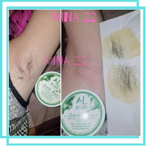 Sáp Wax Lông An Lành 350gr [Tặng giấy + que] Kem Tẩy Lông An Lành,Gel Wax Lông,Triệt Lông Nách Chân Tay