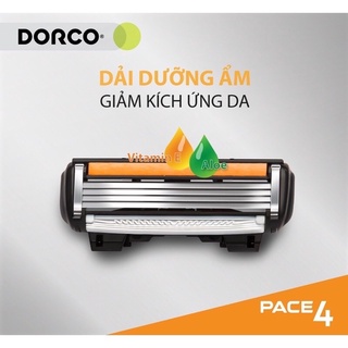 DAO CẠO RÂU 4 LƯỠI DORCO PACE 4
