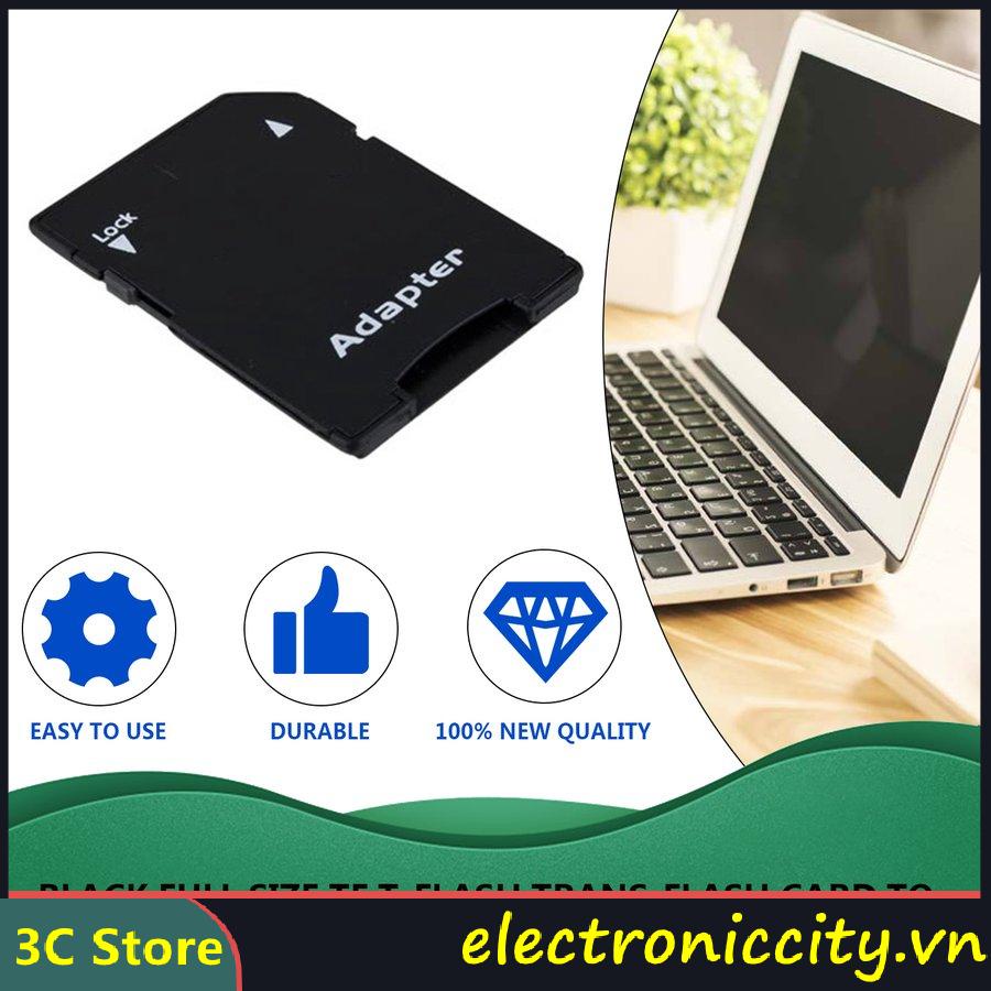 Bộ Chuyển Đổi Thẻ Nhớ Màu Đen 24 Kích Thước Tf T-Flash
