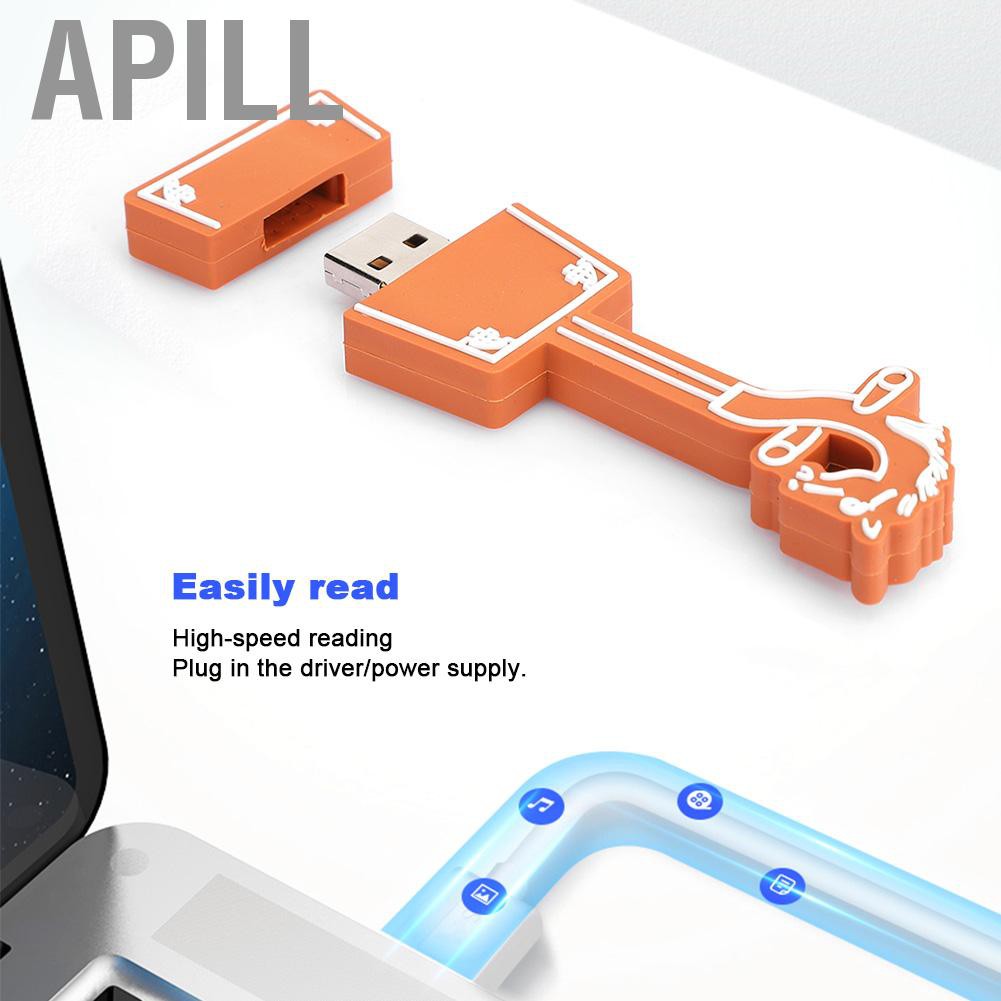 Ổ Đĩa Usb Hình Cây Đàn Ghi Ta Apill Dành Cho Máy Tính Pc / Bạn Bè | BigBuy360 - bigbuy360.vn