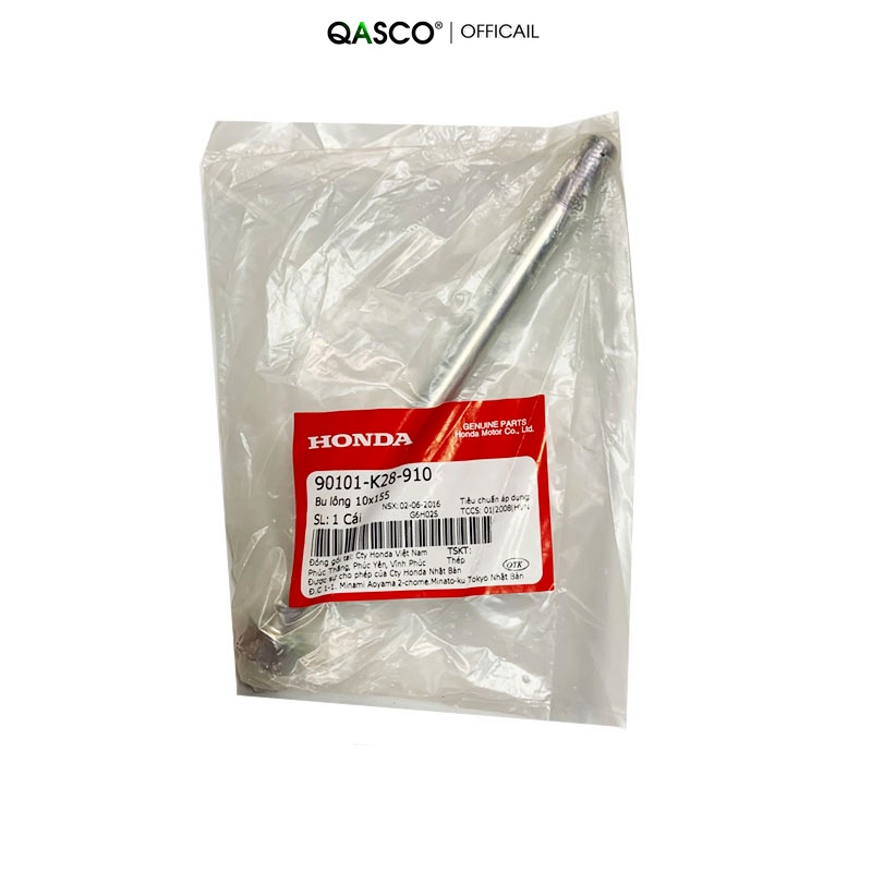 Bu lông HONDA 10x155 dùng chung nhiều xe  QA(90101K28910) _( 155)