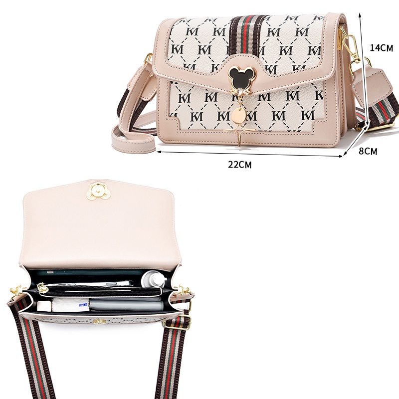 Túi Đeo Chéo Hình Vuông Nhỏ Phong Cách Phương Tây Thời Trang Phong Cách Hàn Quốc Dành Cho Nữ