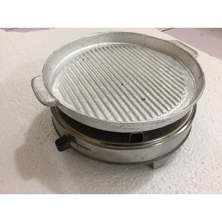 Combo bếp inox 304 kèm chảo nướng gang tiện dụng