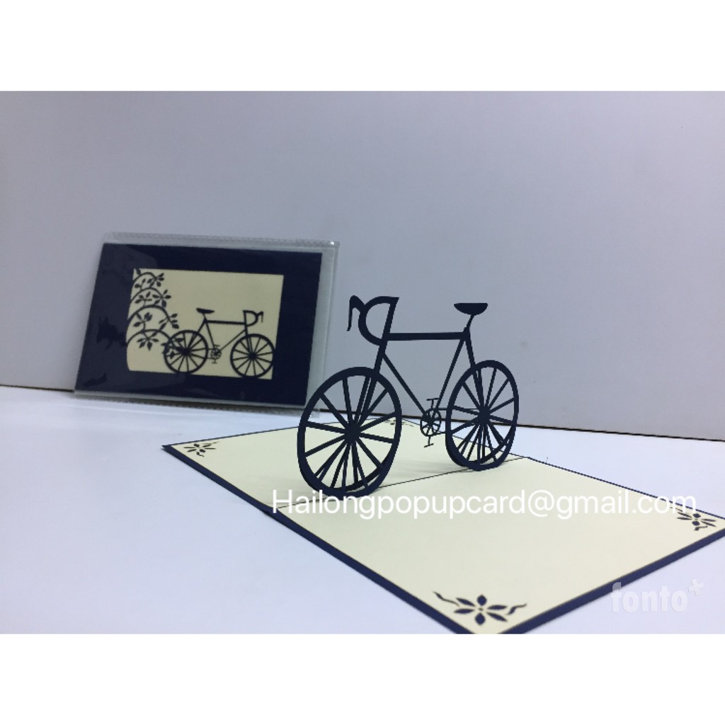 Xe đạp 1 - Bike - Thiệp 3D | BigBuy360 - bigbuy360.vn