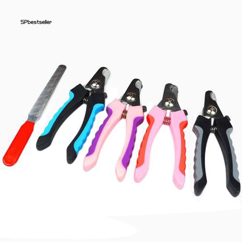 Bộ kềm cắt dũa móng thú cưng bằng hợp kim nhôm bền đẹp chuyên dụng