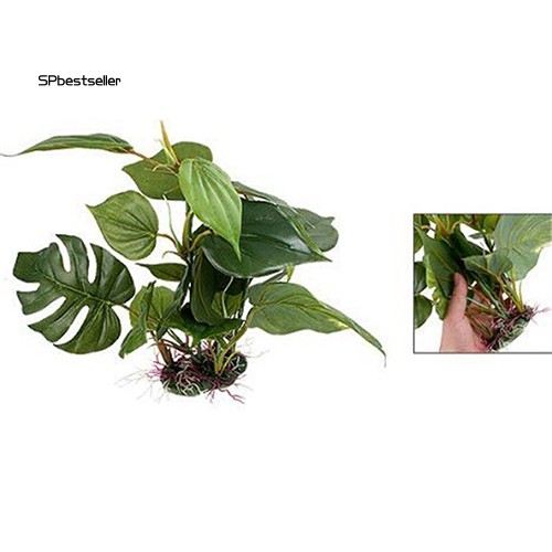 Cây Thủy Sinh Nhân Tạo Bằng Nhựa Trang Trí Hồ Cá Cảnh