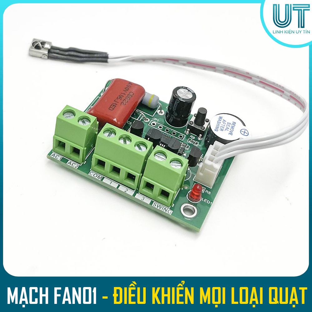 Bộ Mạch Điều Khiển Quạt Cây Quạt Bàn Từ Xa FAN01  - Thay thế cho QT311 và QTX5K1