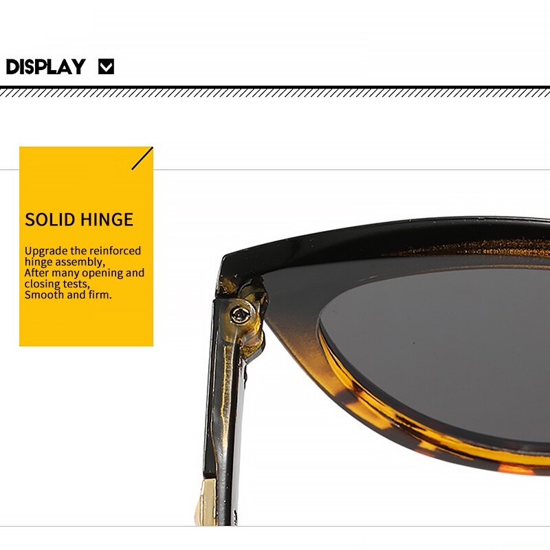 Kính Mát Mắt Mèo Phong Cách Âu Mỹ Cổ Điển Mới 2022 Dành Cho Bạn Nữ