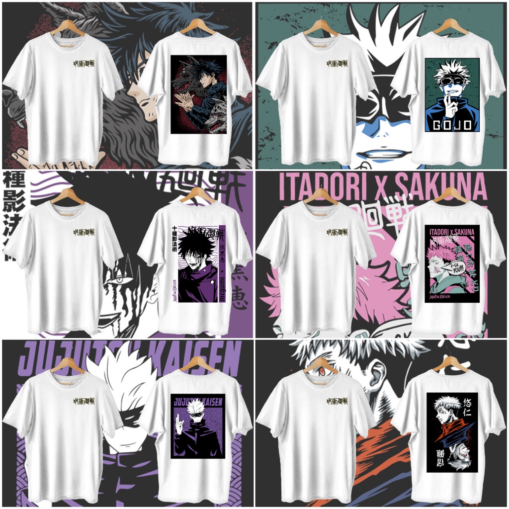 💥 HOT 💥  BST Áo thun JUJUTSU KAISEN | JUJUTSU KAISEN ANIME SHIRT