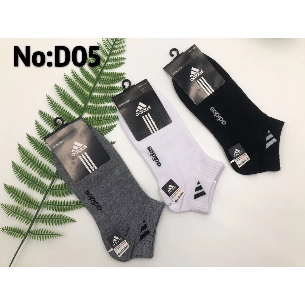 TẤT THỂ THAO NAM ADIDAS CỔ NGẮN