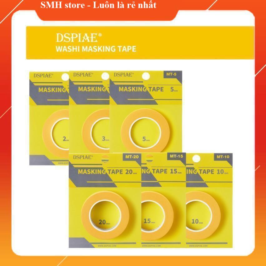 Băng dính che sơn Masking tape - Dspiae cao cấp - NHÀ PHÂN PHỐI CHÍNH HÃNG.