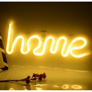 88k Freeship-Đèn trang trí nhiều hình, Đèn led Neon light ánh sáng long lanh ( tặng móc dán)