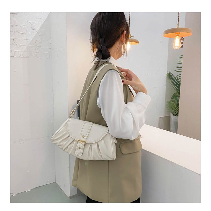 Túi kẹp nách nữ 💖FREESHIP💖 Túi kẹp nách đeo vai gấp nếp, Hot xu hướng thời trang Âu Mỹ- phong cách mới | BigBuy360 - bigbuy360.vn