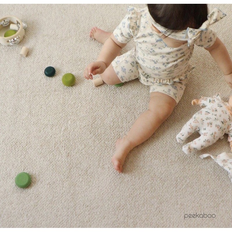 Bộ rời/suit kèm quần #peekaboo cho mẹ&bé gái