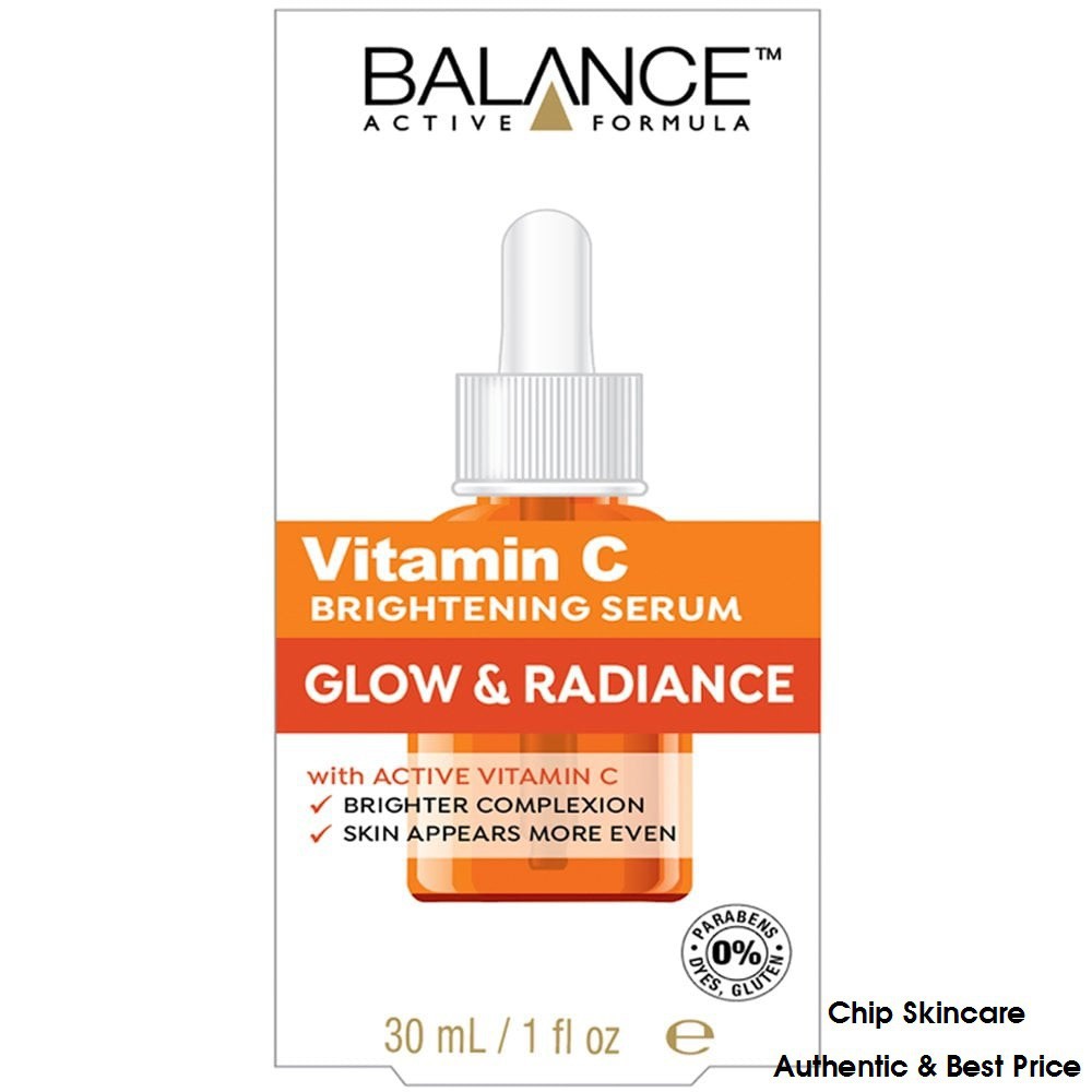 [FREE SHIP] Serum mờ thâm sau mụn Vitamin C Balance Active Formula 30ml chính hãng