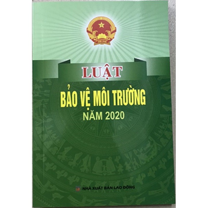 Sách - Luật bảo vệ môi trường năm 2020